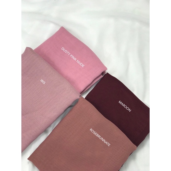 [Neci] Segiempat Square Hijab Jilbab Bella Polycotton Hycon Poton Part 3-7