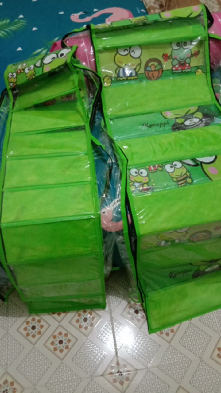 Paket Rak Tas Karakter Rak Sepatu Karakter Pedek