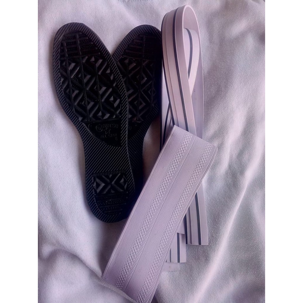 outsol sepatu sol converse foxing bemper convers berkualitas putih converse outsole converse hitam