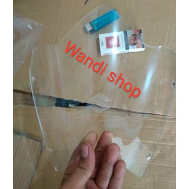 Windshield satria Fu Barong visor satria Fu Barong