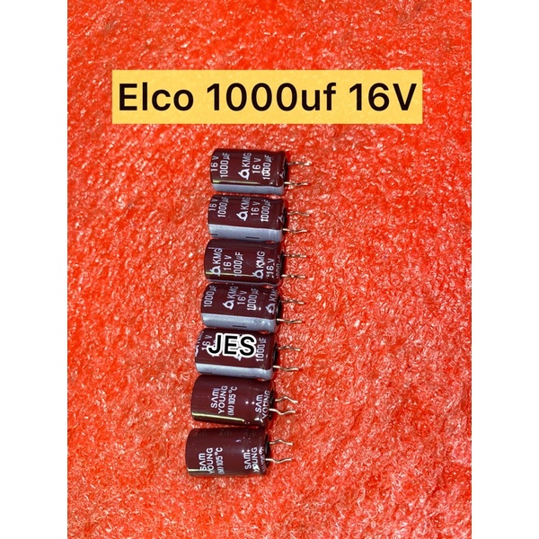 ELCO 1000uf 16V ORIGINAL SAMYOUNG