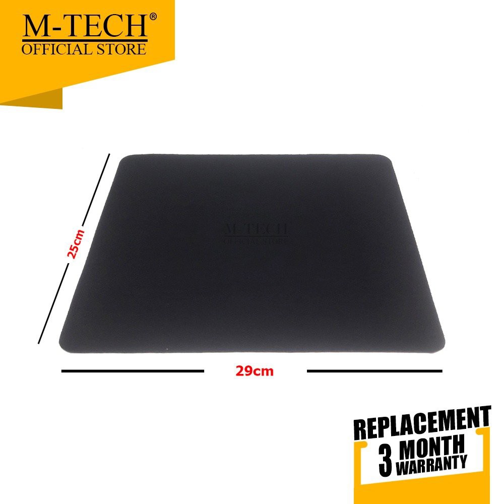 Mousepad Lebar hitam polos - Mouse pad lebar 29x25