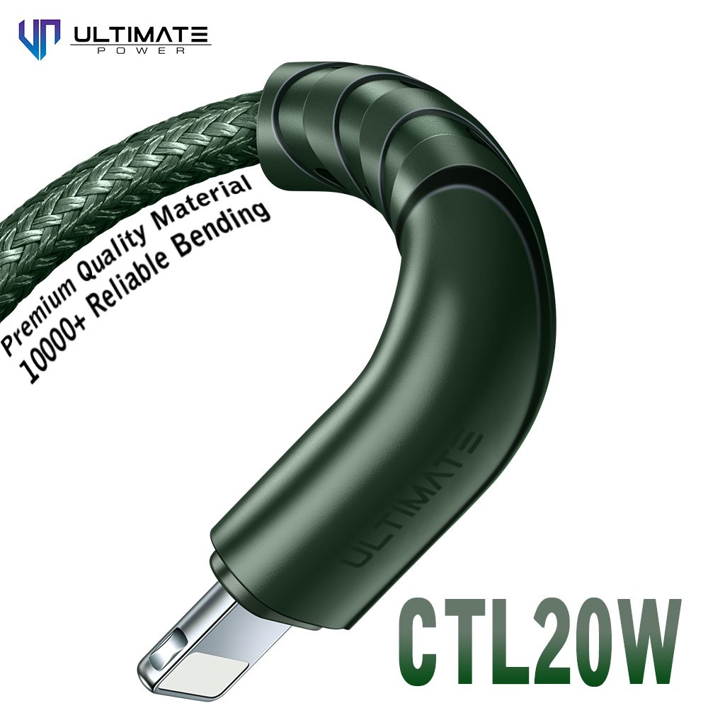 Data Cable Type-C to Lightning 20W PD Fast Charging Ultimate 120CM CTL 20W