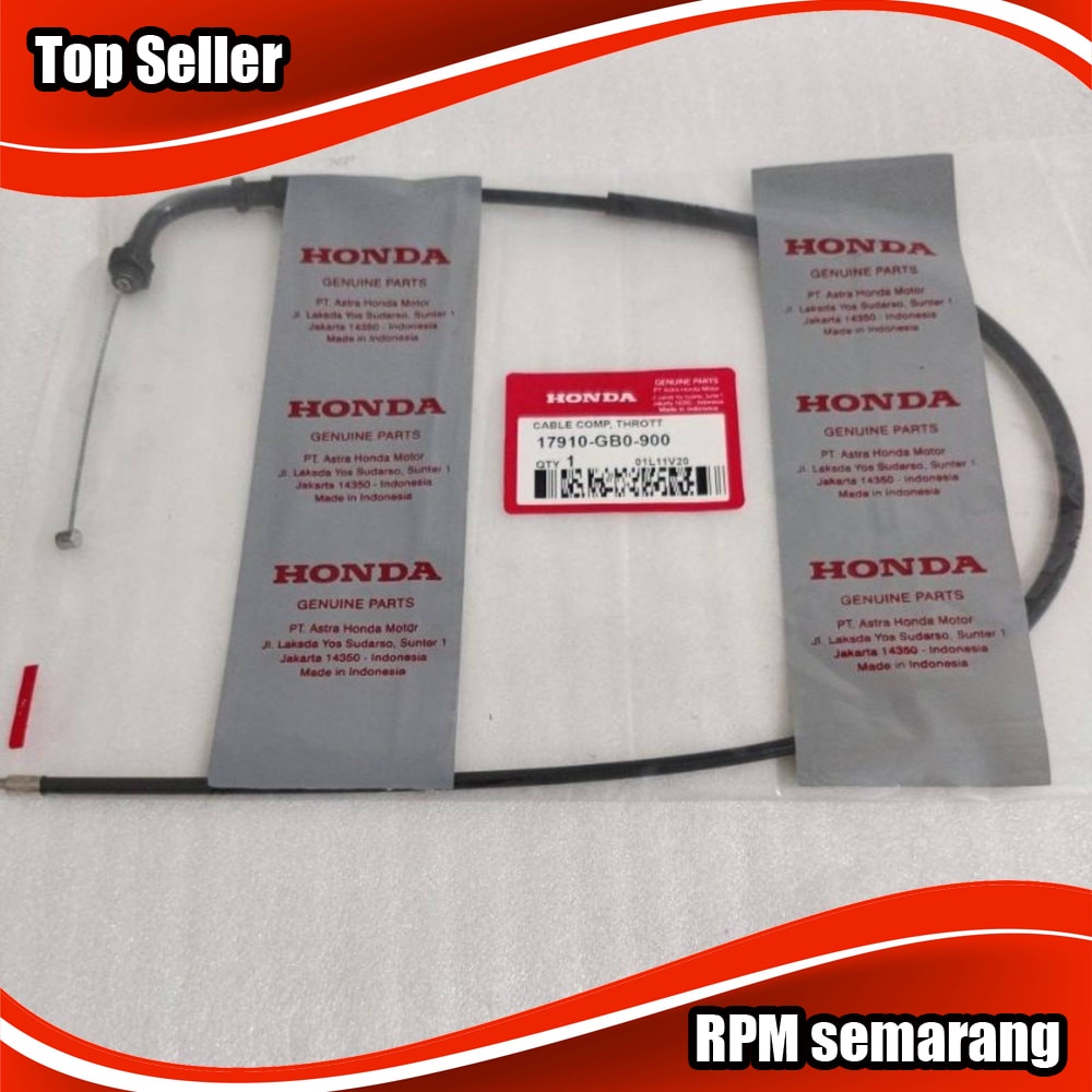 Kabel gas Throttle cable Honda C700 - C 700 - C800 - C 800 Original Distributor Sparepart RPMsemaran