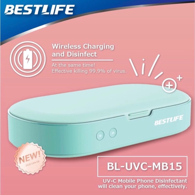 Bestlife UVC Sterilizer / steril uv portable wireless charging