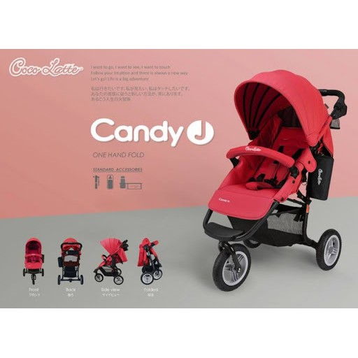 Stroller Cocolatte 975 Airbuggy Candy J