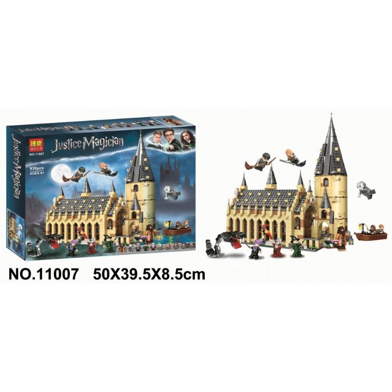 MAINAN LEGO BELA JUSTICE MAGICIAN HOGWARTS GREAT HALL 11007