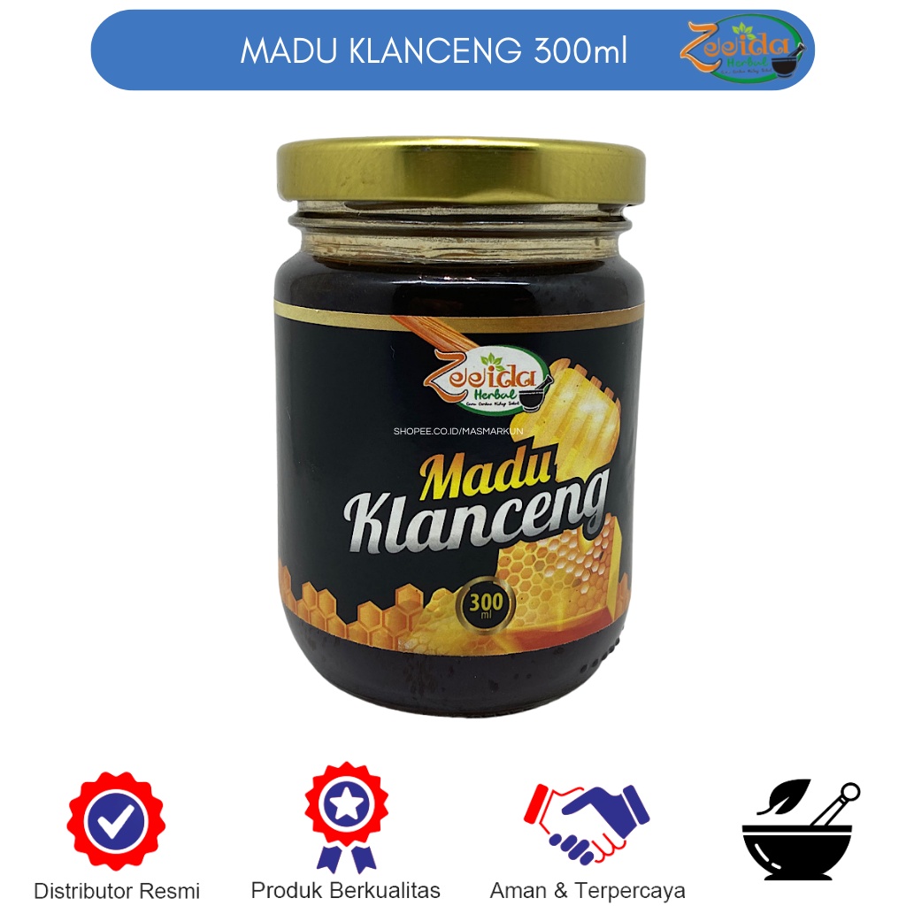 

Madu Klanceng Zeeida Herbal 100% Madu