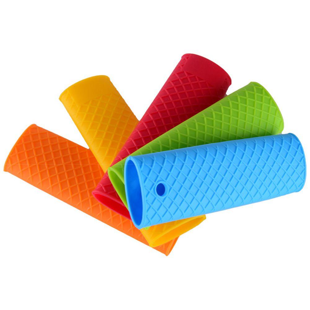 Solighter Saucepan Handle Peralatan Masak Unik Bagian Non-Slip Sleeve Slip Cover Grip