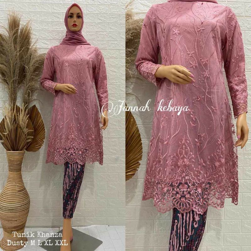 COD STELAN TUNIK KEBAYA TILE TERLARIS/KEBAYA TUNIK PREMIUM QUALITY