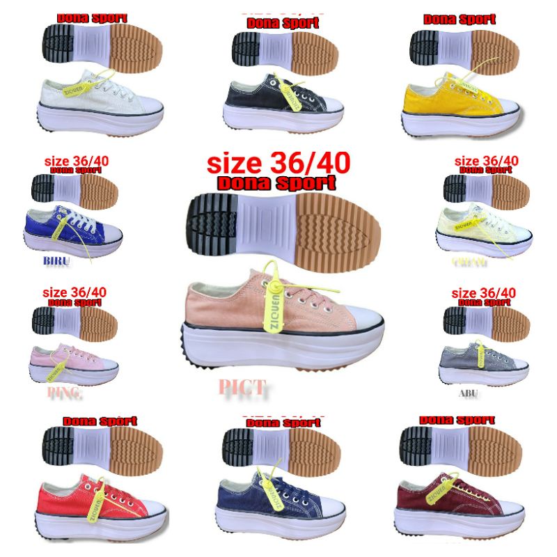 Sepatu Sneakers Wanita Ziquen Original