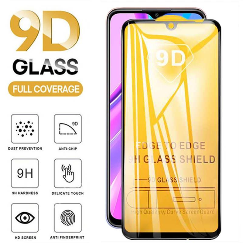 Full Cover Tempered Glass On The For Xiaomi Redmi Note 9 S 8 T 7 6 A Pro Screen Protector On The For Redmi Note 10 Pro Max Glass