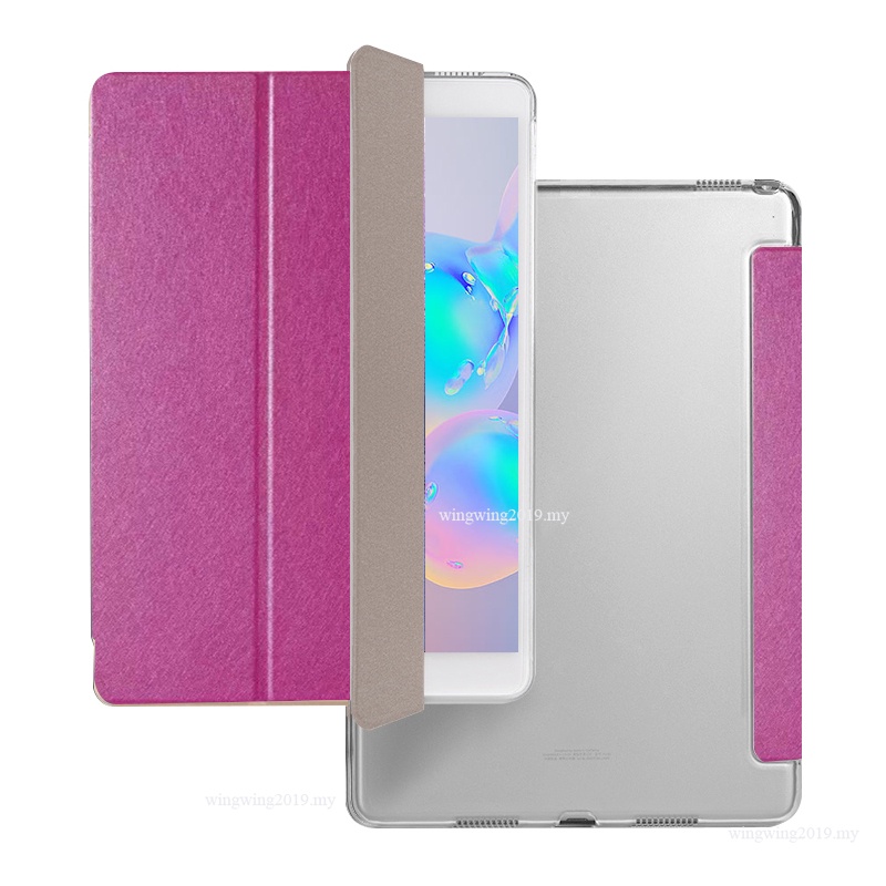 Casing Flip Lipat Tiga Ultra Tipis Untuk Samsung Galaxy Tab S6 10.5 2019 Tab S6 SM-T860 SM-T865