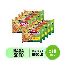 

Sedaap Mie Soto [75 g x 10 pcs]