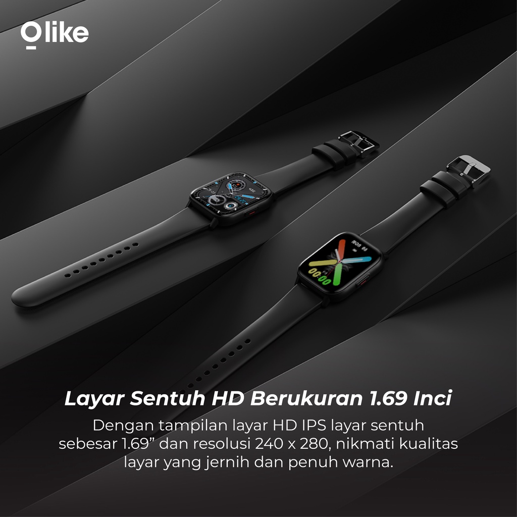 Olike Horizon W12 Watch Smartwatch - Garansi Resmi