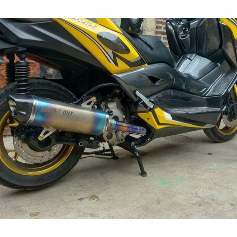 Burnout Exhaust || Fullsystem xmax venom