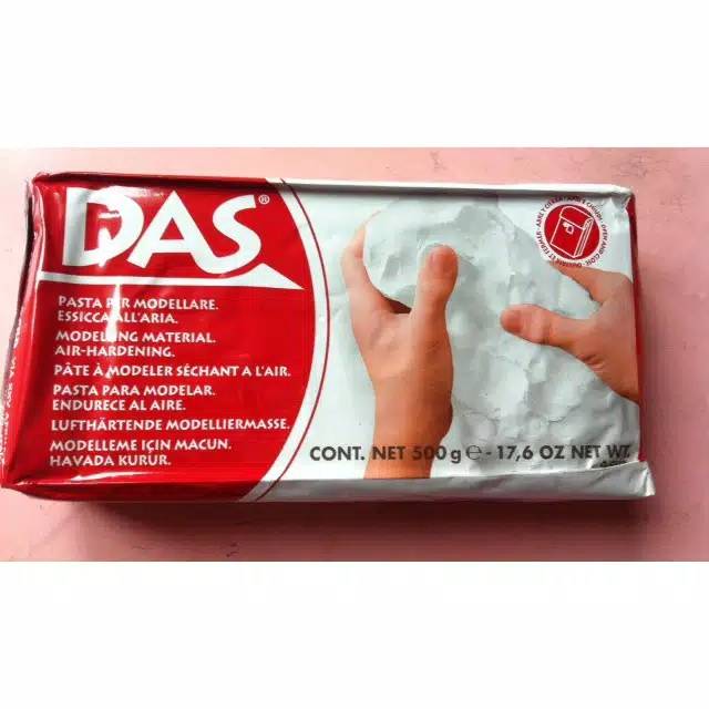 Polymer Clay Das White 500 Gram