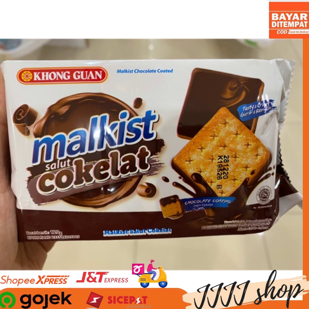 

Khong Guan Malkist Cokelat Biskuit Cemilan Snack 120gr