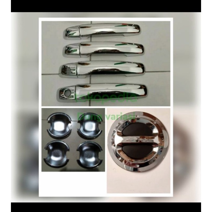 paket outer handle tank cover SX4-over Chrome