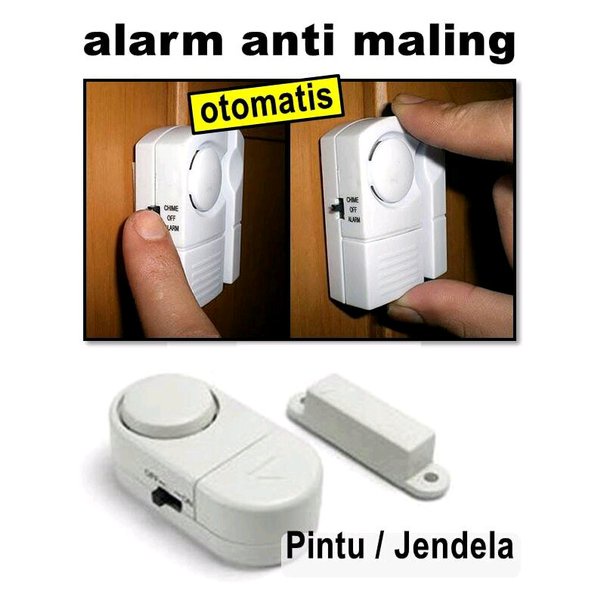 alarm pintu jendela anti maling-alarm rumah-wireless alarm rumah anti maling