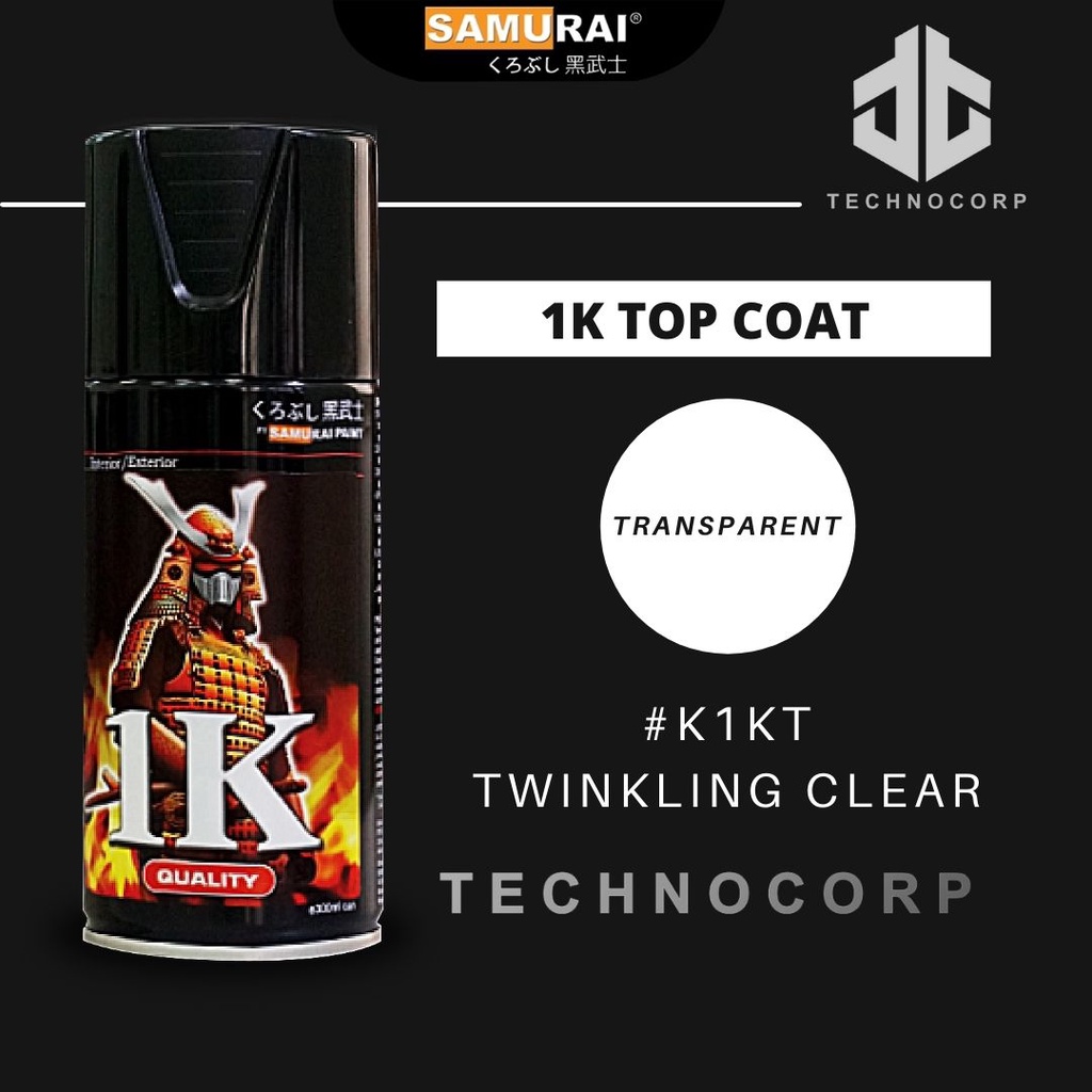 

Cat Semprot SAMURAI PAINT K1KT TWINKLING CLEAR 1K / CLEAR METALLIC