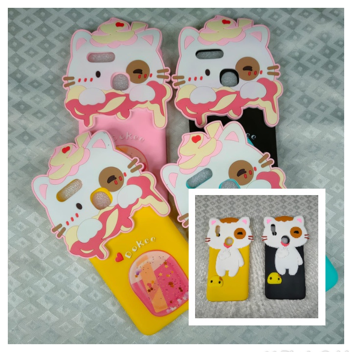 SOFT CASE KARAKTER MIMI CAT LOVE 3D SAMSUNG A50 / A50S