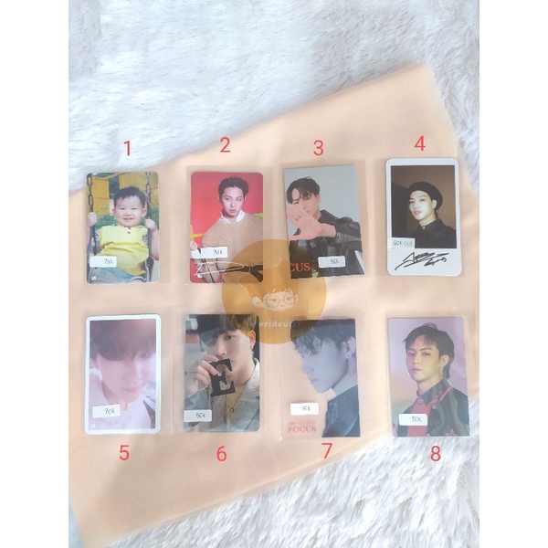 WTS GOT7 OFFICIAL PC (JB / JAYB)