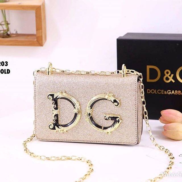 DOLCE&GABBANA Shining sling bag