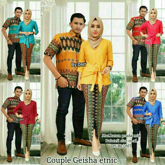 Couple Geisha Etnic // WijoyoBatik
