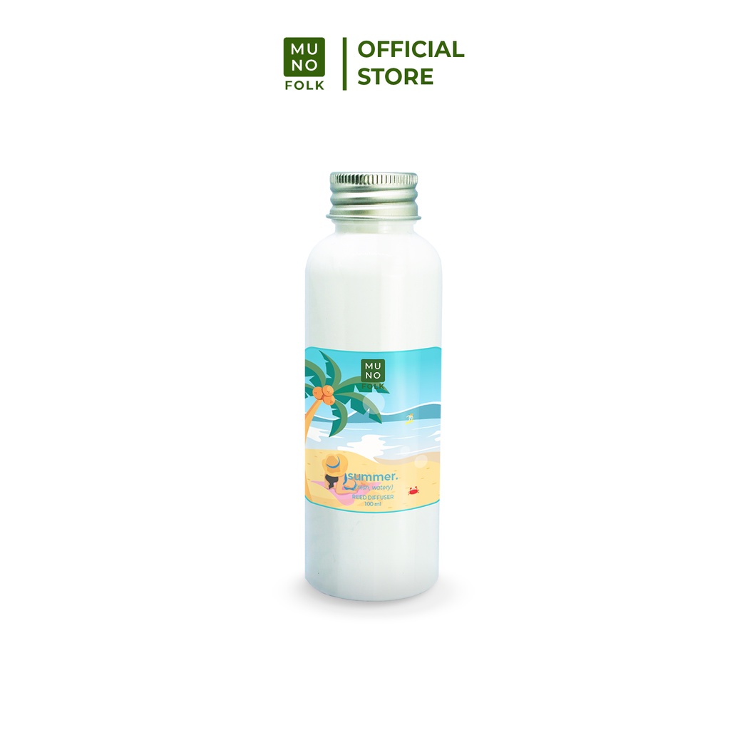 Muno Folk - 100ml REFILL Reed/Rotan Diffuser Aromatherapy | Pewangi Pengharum Ruangan-5