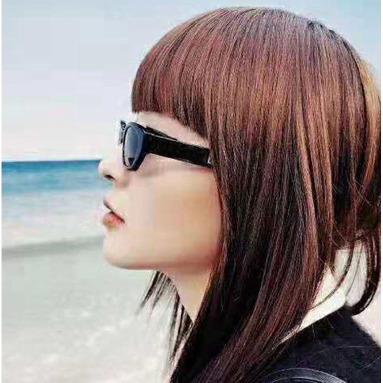 (YUZHU) INS Klasik Retro Style Cat Eye Sunglasses Wanita Western Vintage Kacamata Bingkai Kecil