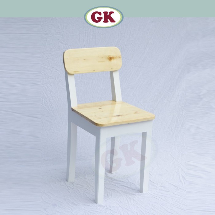 Kursi Kayu - Kursi / Bangku Belajar Kayu Jati Belanda Gk-77