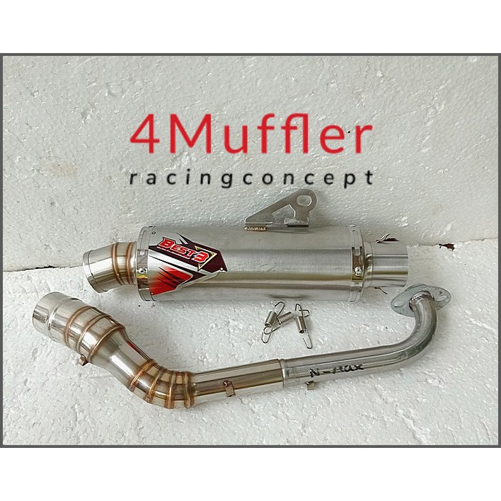 Knalpot Dos Nmax Racing / Knalpot Nmax New / Knalpot Nmax Old / Knalpot Nmax Ngebas Suara Adem