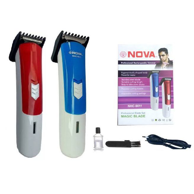 [IMPORT] -  CUKUR Nova Alat Cukur Rambut/Kumis/Jenggot Charger &amp; Portable 6138 Kode AL4