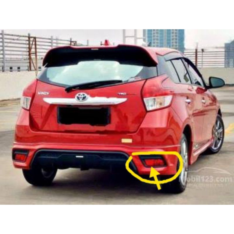 LAMPU Reflektor Bemper Belakang Yaris Type G 2014-2017