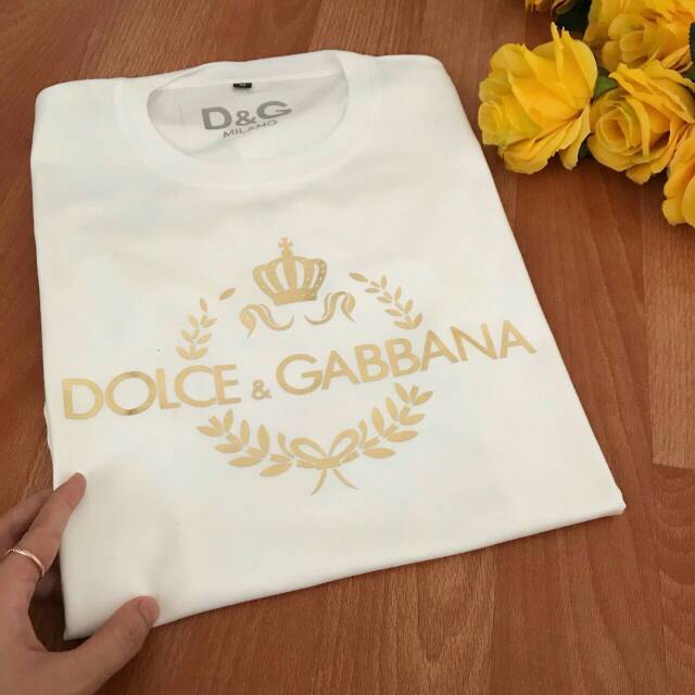 Kaos DOLCE GABBANA Import Quality / BLTEE / Branded Tee / Tumblr Tee