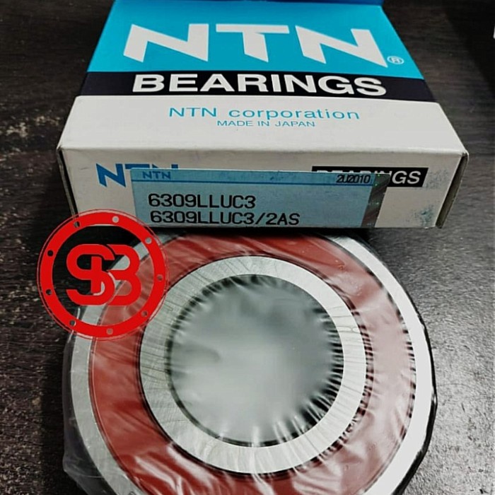 Bearing 6309 2RS NTN / 6309 2RS C3 NTN JAPAN ORIGINAL