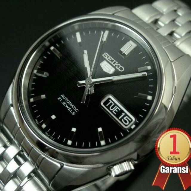 Jam tangan automatic / otomatis ORIGINAL TERMURAH branded Seiko 5 SNK361K1. GARANSI RESMI SEIKO