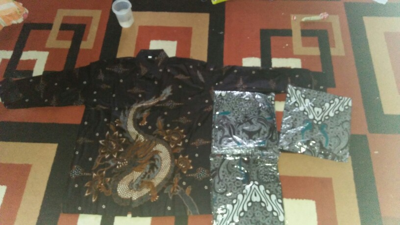 Size M L Xl Xxl Bswart Batik Hrb026 Kenongo Hem Pendek Padi Pekalongan M L Xl Batik Pria Murahh