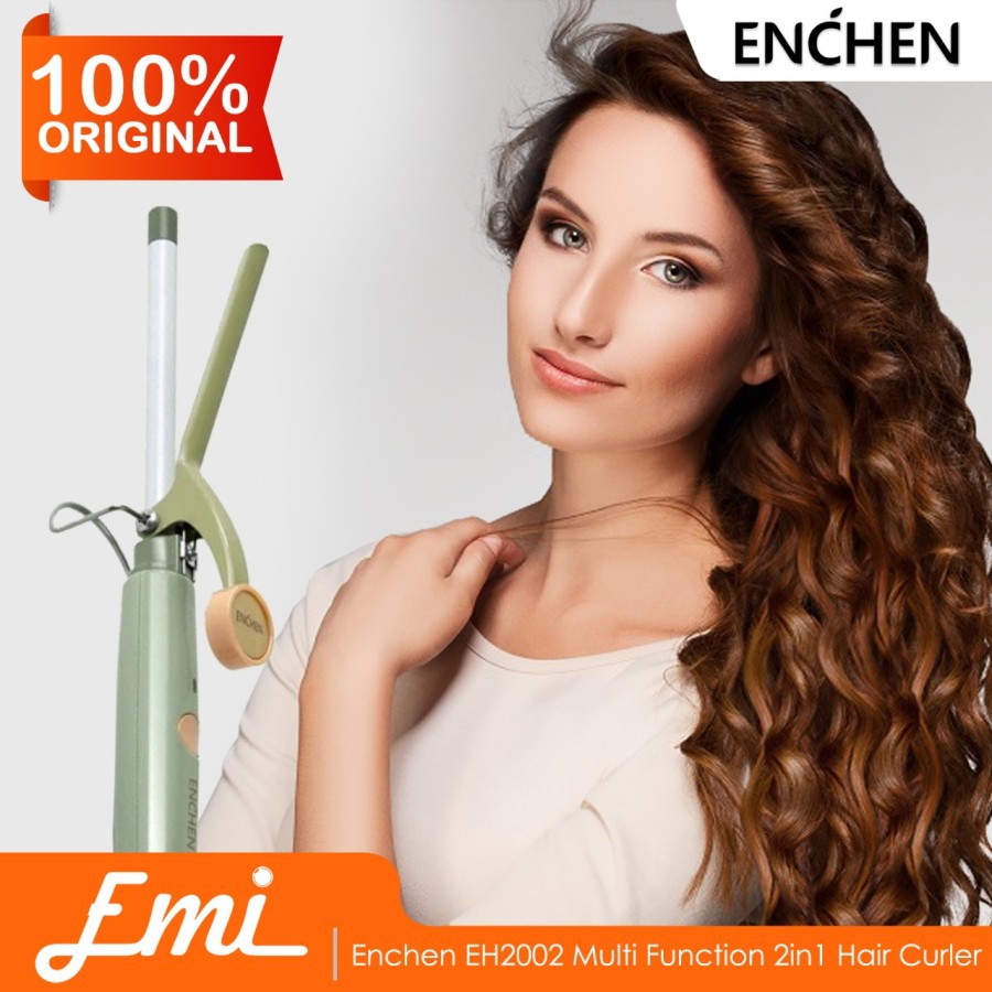 Enchen EH2002 Multi Function 2in1 Hair Curler Catokan Rambut