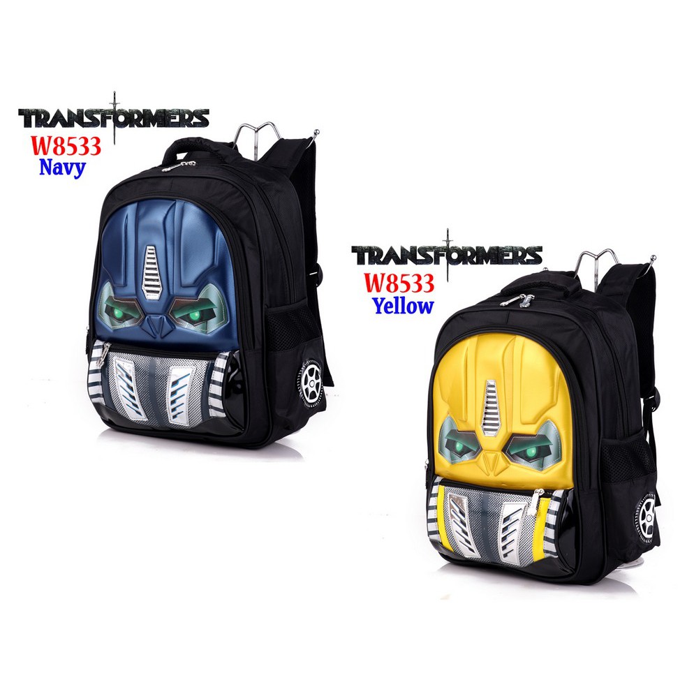 CK03 Bag Ransel Transformers W8533 TAS RANSEL ANAK TAS IMPOR