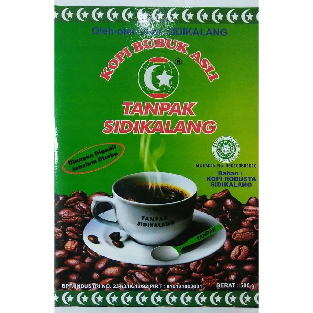 

Kopi Tanpak Sidikalang 500gram BERKUALITAS