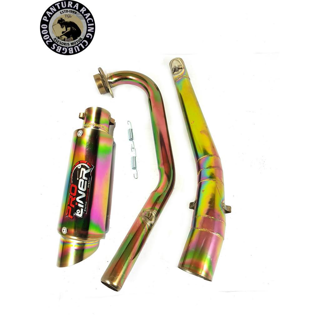 KNALPOT RACING PROLINER Satria FU Proliner Full Bunglon