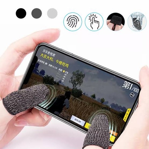 Sarung Jempol Jari Controller PUBG Anti Keringat Mobile Legend Sarung Jempol Gaming Kanan &amp; Kiri