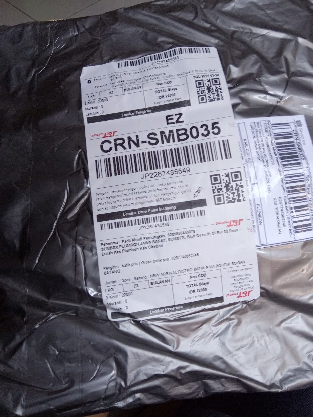 New Arrival Distro Batik Pria Bordir Sogan Hrb026 Batikaf Notoarto Batik Ipnu-ippnu Hem Pria Bel