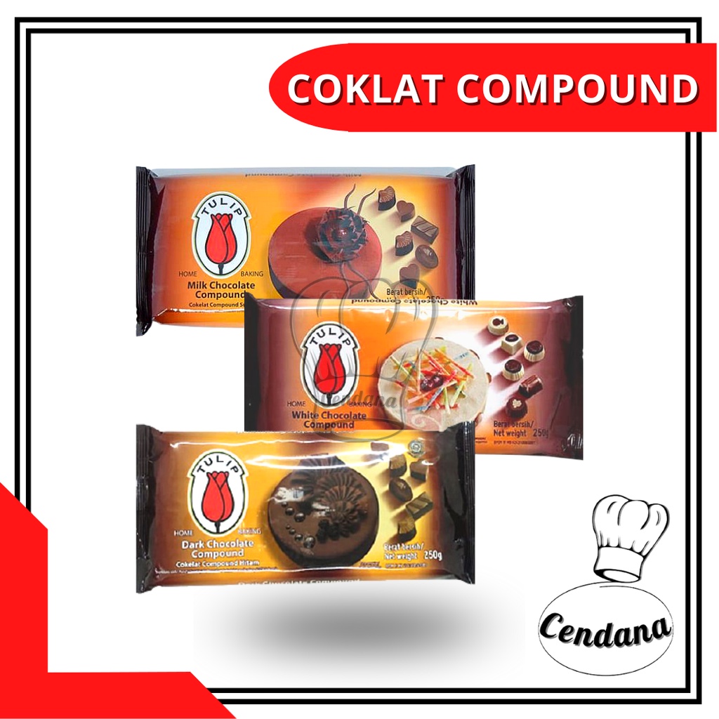 

TULIP CHOCOLATE COMPOUND 250GR