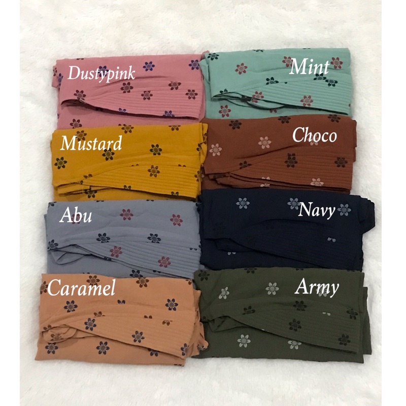 NIZAM | Khimar AFIDA CRINKLE MOTIF