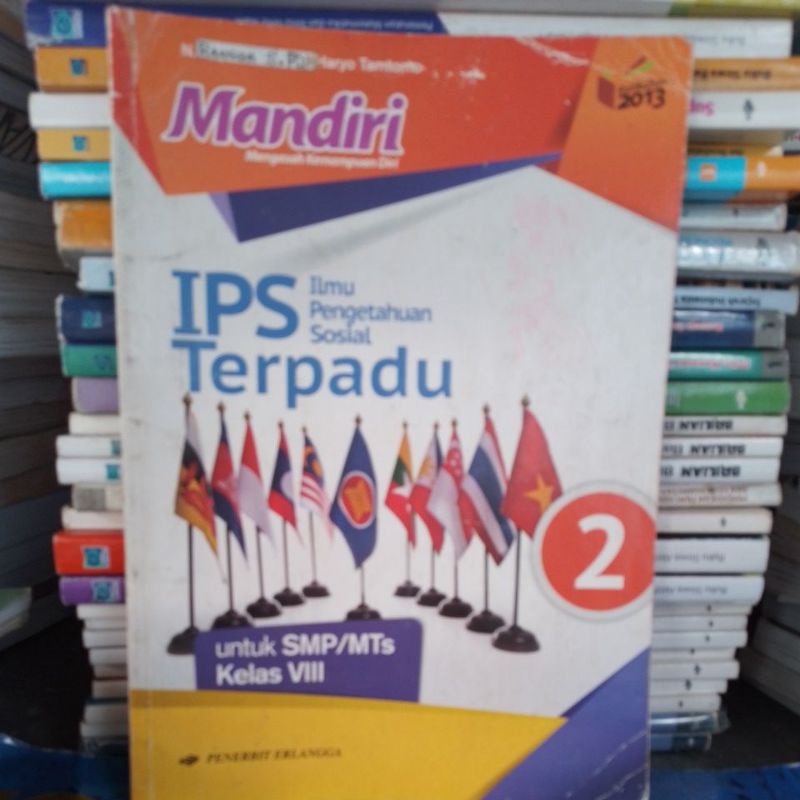 buku mandiri IPS terpadu untuk SMP kelas 8 penerbit Erlangga