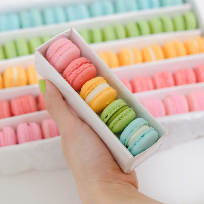 MACARON MINI 1 BOX ISI 5 (Sangat Kecil 2cm)