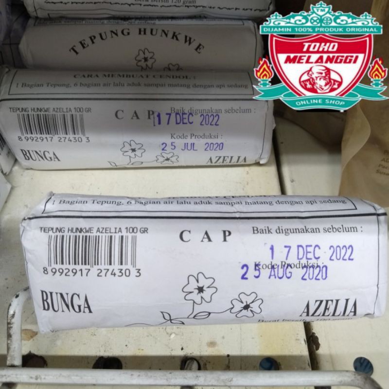 

CAP BUNGA AZELIA TEPUNG HUNK WE 100GR